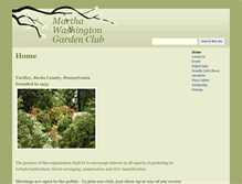 Tablet Screenshot of marthawashingtongardenclub.org